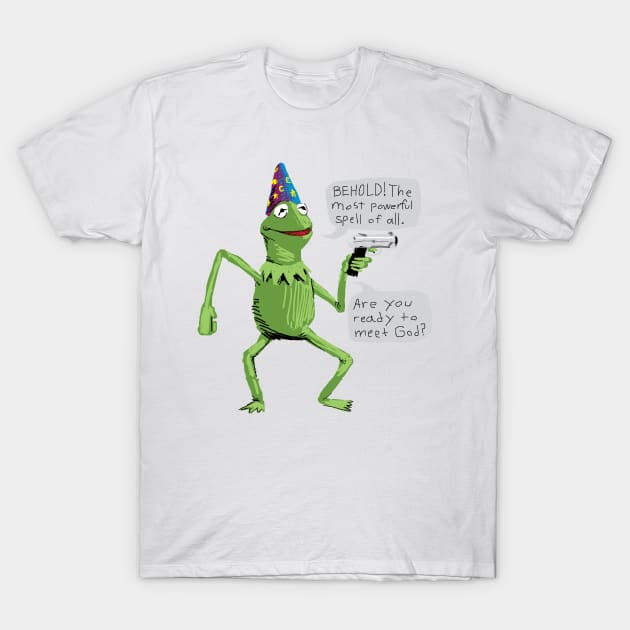 Yer A Wizard Kermit T-Shirt by Morphimus